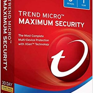 Trend Micro Maximum Security Antivirus 2020 YEAR 2 USER 5 Email Delivery in 2 Hours